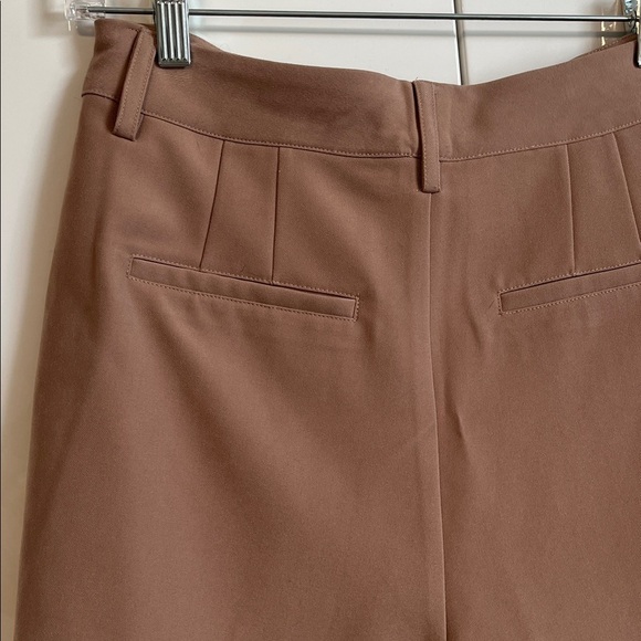 7 For All Mankind Brown Taupe Women's Dressy Bermudas, Size 10 - Picture 3 of 7